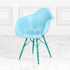 Пластиковый стул Элмерс СП10 голубой