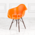 Пластиковый стул Элмерс СП10 оранжевый