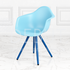 Пластиковый стул Элмерс СП11 голубой