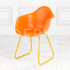 Пластиковый стул Элмерс СП15 оранжевый